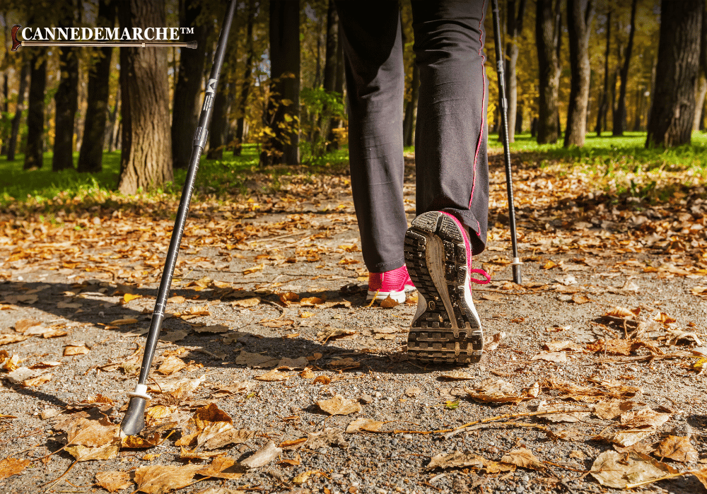 Combien de temps pour marcher 500 mètres avec une canne ?