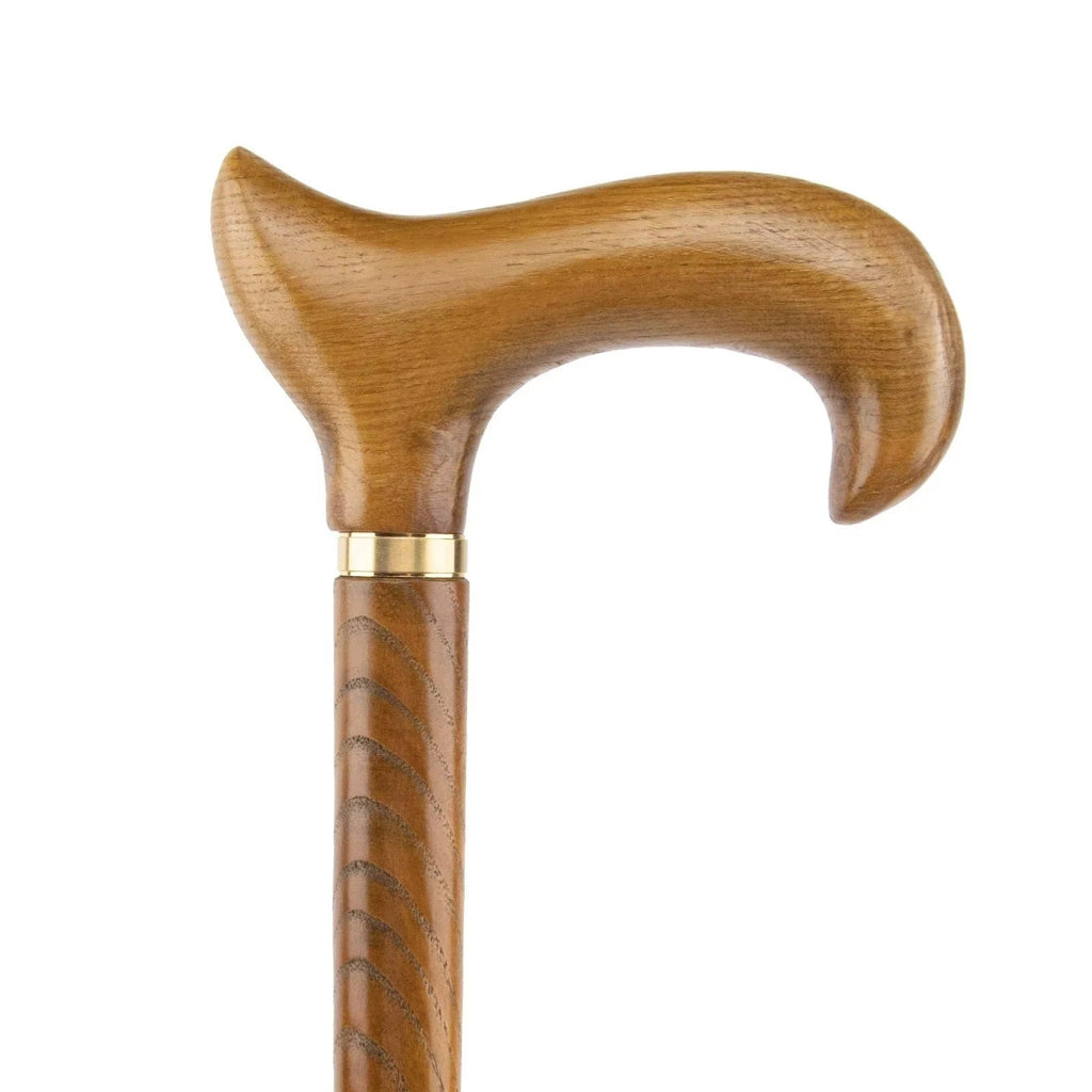 Canne en bois élégante