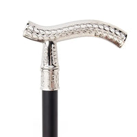 Canne avec épée - 93cm - canne de marche - vue de trois quarts