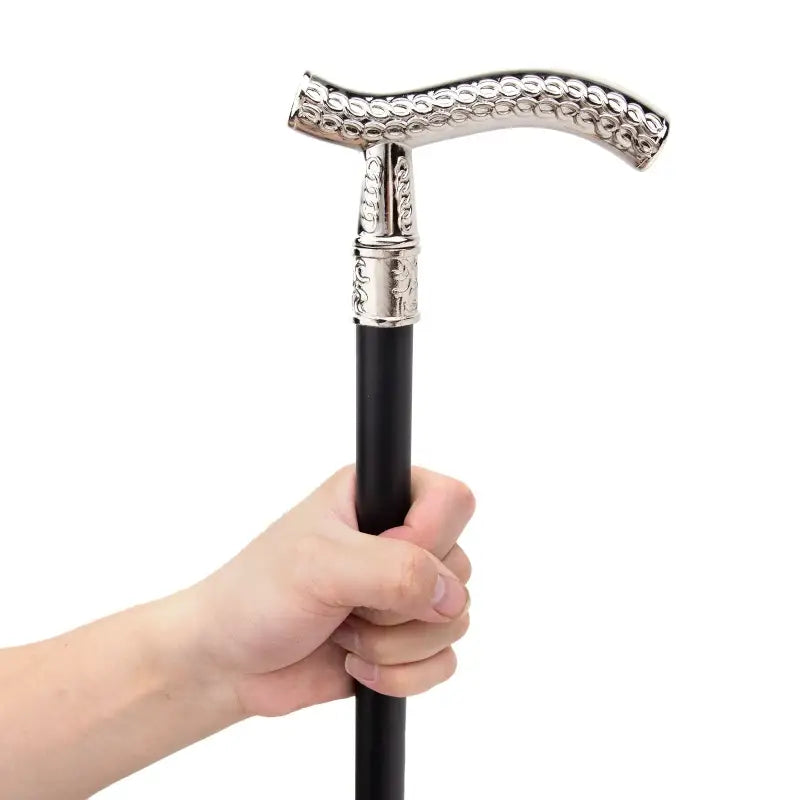 Canne avec épée - 93cm - canne de marche - détail de la poignée