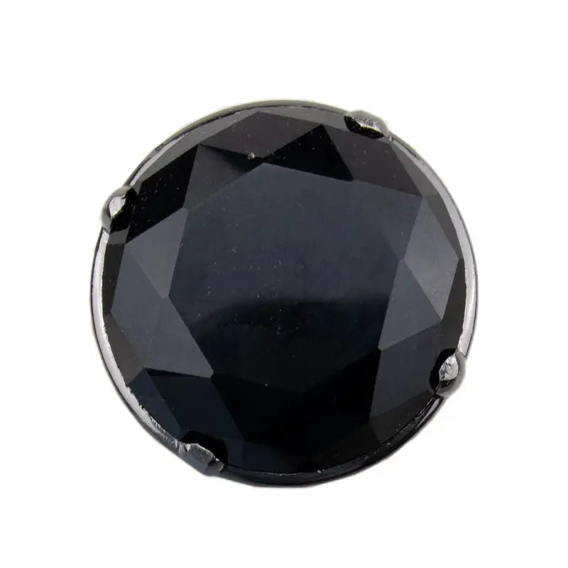Canne de Luxe Diamant Noir - Diamant Noir - canne de marche - vue de profil
