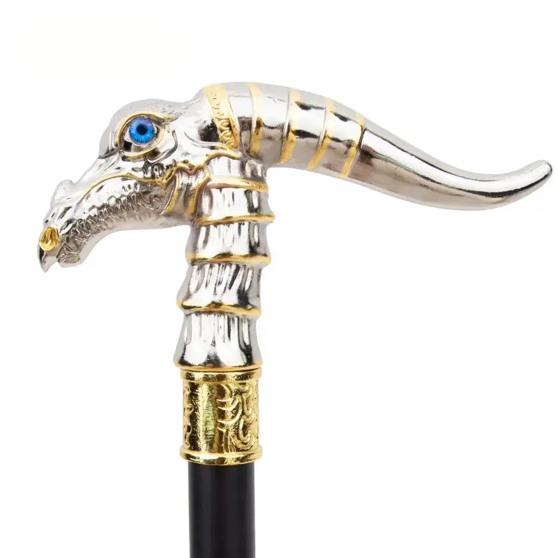 Canne de Luxe Dinosaure - Dinosaure - canne de marche - zoom sur la matière