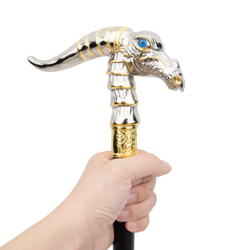 Canne de Luxe Dinosaure - Dinosaure - canne de marche - accessoires inclus