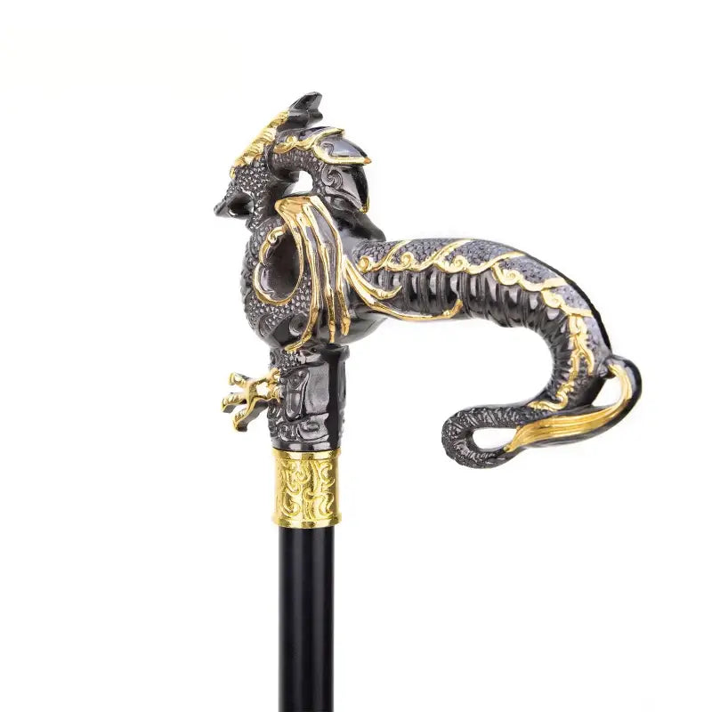 Canne de Luxe Dragon - Dragon - canne de marche - en situation