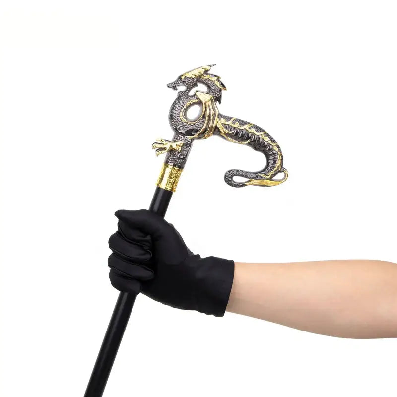 Canne de Luxe Dragon - Dragon - canne de marche - détail des finitions