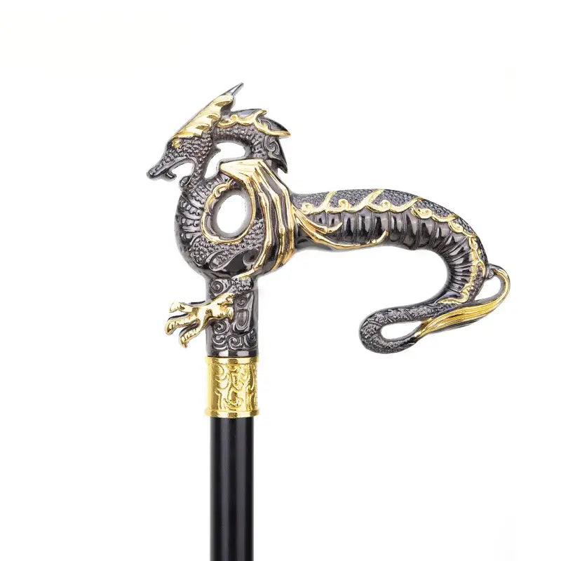 Canne de Luxe Dragon - Dragon - canne de marche - vue de dos