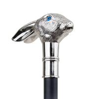 Canne de Luxe Rabbit - Rabbit - canne de marche - zoom sur la matière