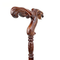 Canne de Luxe Serpent - Serpent - canne de marche - zoom sur la matière