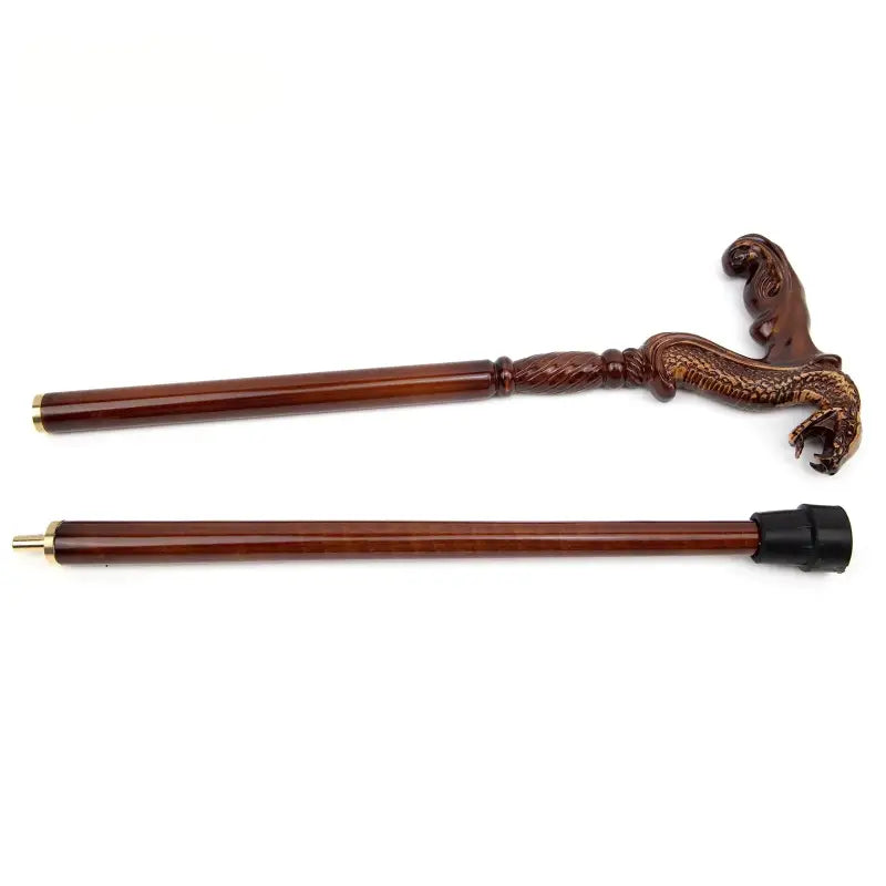 Canne de Luxe Serpent - Serpent - canne de marche - accessoires inclus