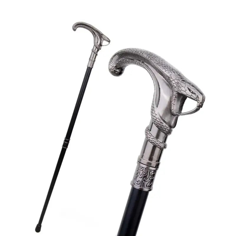 Canne de marche Design Serpent - 93cm - canne de marche - vue de face
