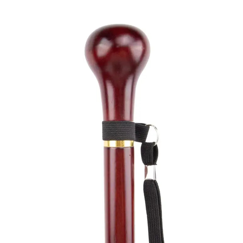 Canne de marche en bois vintage - Vintage - canne de marche - zoom sur la matière