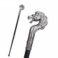 Canne de marche Hippocampe - 93cm - canne de marche - vue de profil