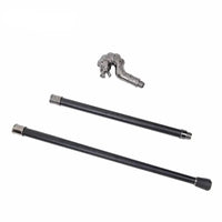 Canne de marche Hippocampe - 93cm - canne de marche - embout antidérapant