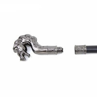 Canne de marche Hippocampe - 93cm - canne de marche - vue de trois quarts