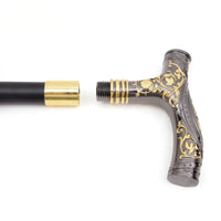 Canne de marche de luxe - Antique - canne de marche - vue de profil (2)
