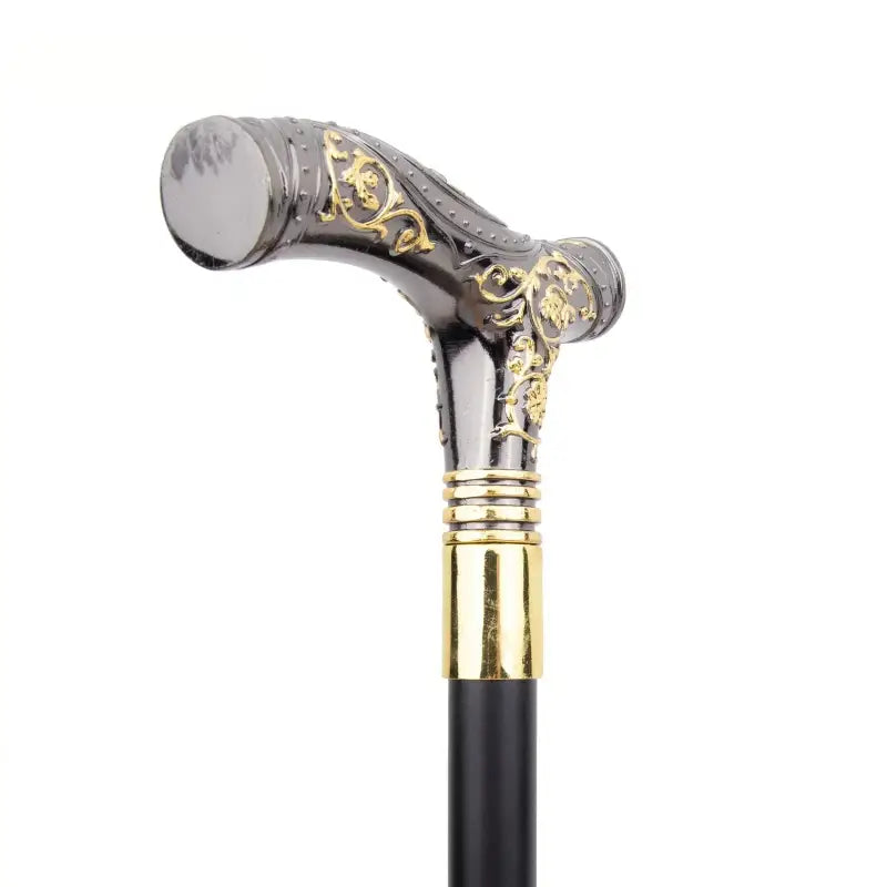 Canne de marche de luxe - Antique - canne de marche - détail du réglage en hauteur