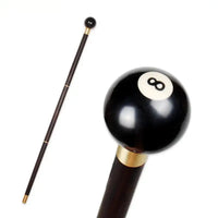 Canne de marche luxe billard - canne de marche - détail du fût