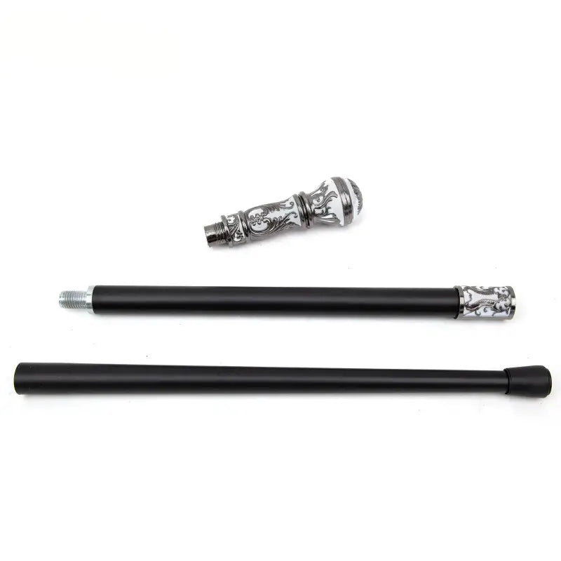 Canne de marche luxe Chic - Argenté - canne de marche - accessoires inclus
