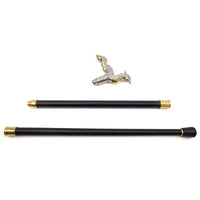 Canne de marche luxe Phoenix - 94cm - canne de marche - embout antidérapant