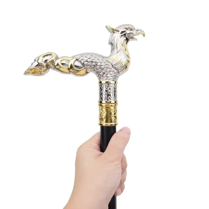 Canne de marche luxe Phoenix - 94cm - canne de marche - vue de trois quarts