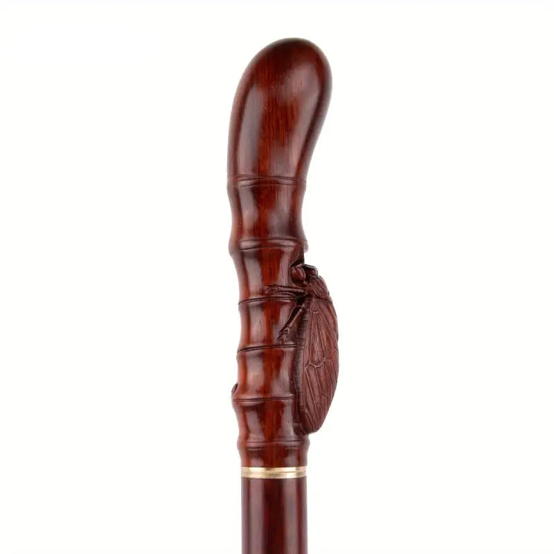 Canne en bambou - 100cm - canne de marche - vue de trois quarts