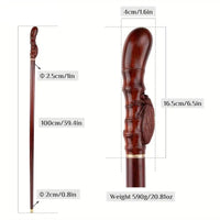 Canne en bambou - 100cm - canne de marche - détail du fût