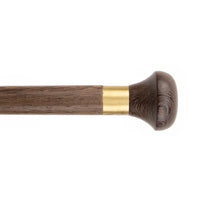 Canne en bois classique - Classique - canne de marche - détail des finitions
