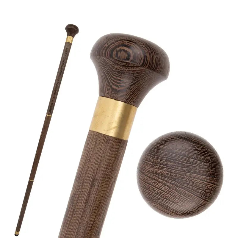 Canne en bois classique - Classique - canne de marche - zoom sur la matière