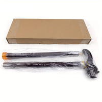 Canne en bois Rhinocéros brun - 92cm - canne de marche - détail des finitions