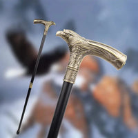 Canne épée Aigle - 93cm - canne de marche - embout antidérapant