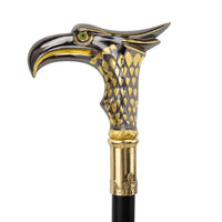 Canne épée Aigle Dorée - 93cm - canne de marche - vue de profil
