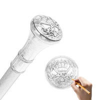 Canne épée ancienne - 93cm - canne de marche - embout antidérapant