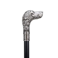 Canne épée Chien - 93cm - canne de marche - en situation