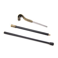 Canne épée Cobra - 93cm - canne de marche - vue de profil