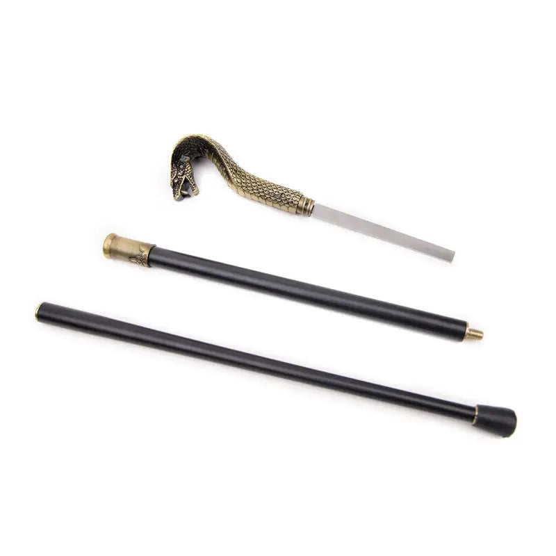 Canne épée Cobra - 93cm - canne de marche - vue de profil