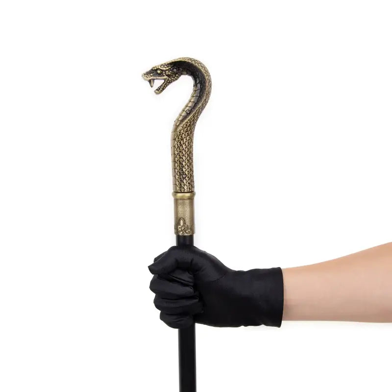 Canne épée Cobra - 93cm - canne de marche - gros plan de la poignée