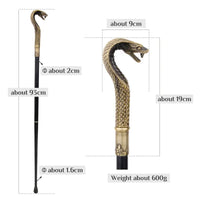 Canne épée Cobra - 93cm - canne de marche - vue de dos
