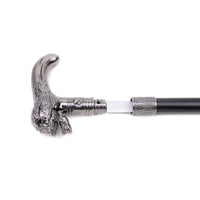 Canne épée Crane - 93cm - canne de marche - vue de face