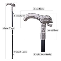 Canne épée Crane - 93cm - canne de marche - vue de dos
