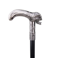 Canne épée Crane - 93cm - canne de marche - gros plan de la poignée