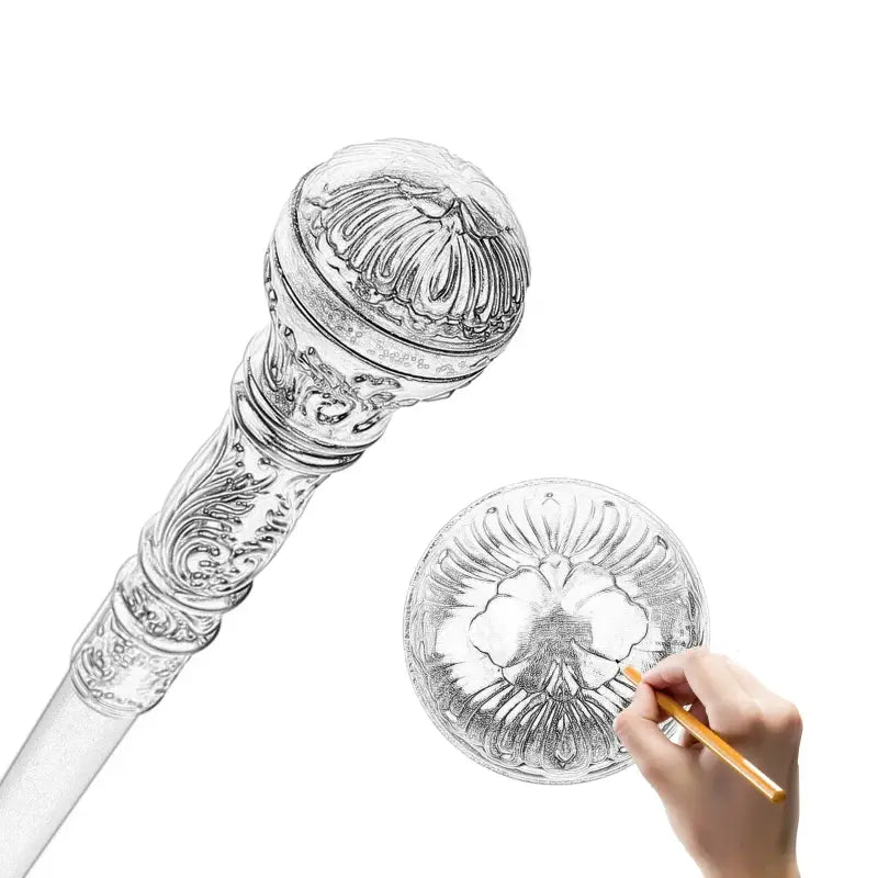 Canne épée de Luxe - 93cm - canne de marche - vue de dos