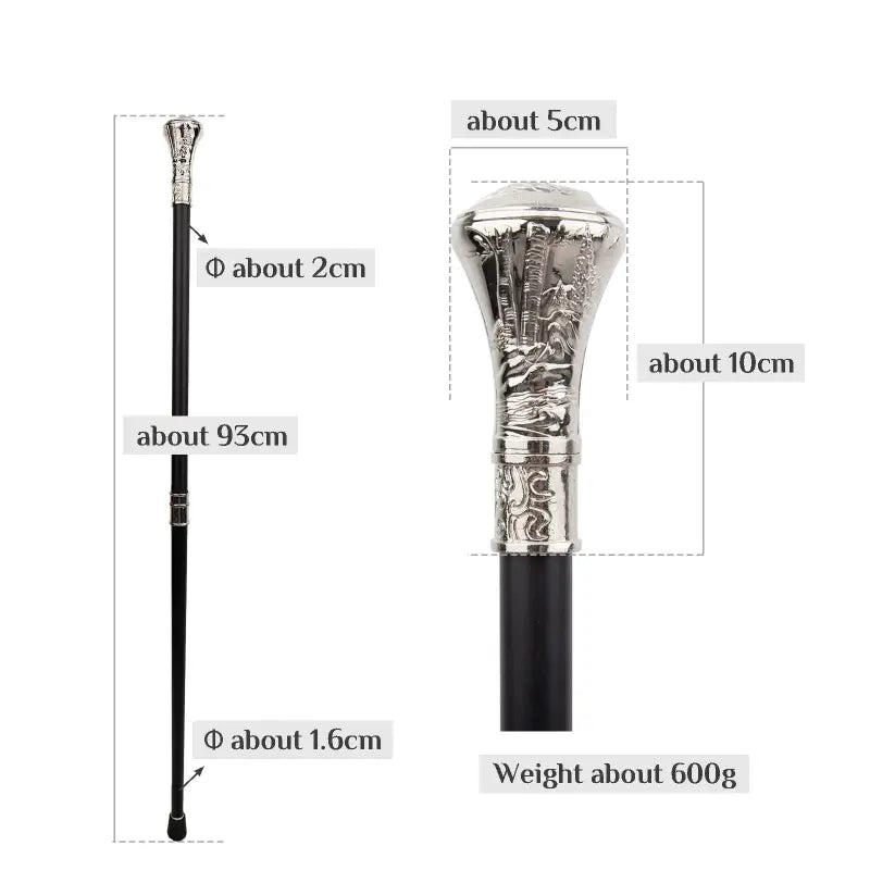 Canne épée de marche Aigle - 93cm - canne de marche - vue d'ensemble