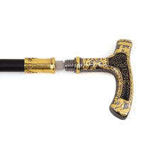 Canne épée Double Aigle - 93cm - canne de marche - vue de face