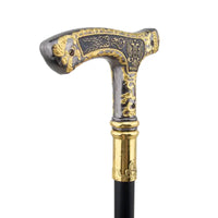 Canne épée Double Aigle - 93cm - canne de marche - détail du fût