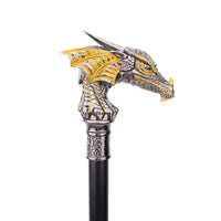 Canne épée Dragon - 93cm - canne de marche - vue de trois quarts