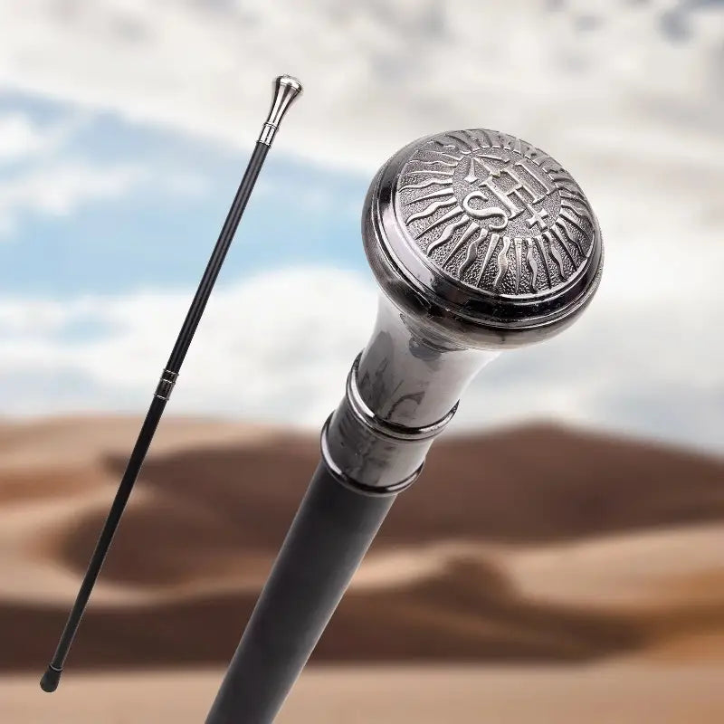 Canne épée franc maçon - 93cm - canne de marche - détail du fût