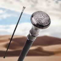 Canne épée franc maçon - 93cm - canne de marche - détail du fût