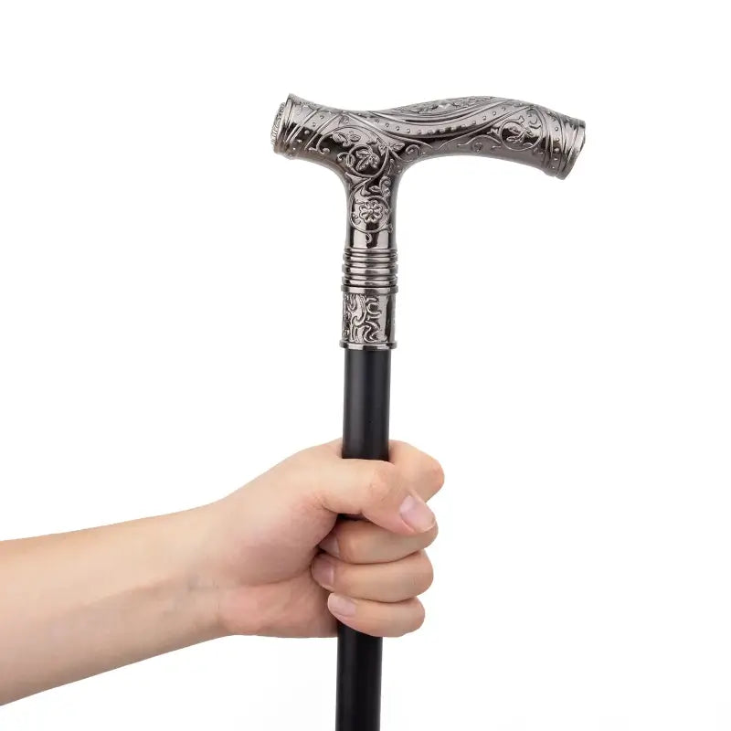 Canne épée Loup - 93cm - canne de marche - détail du fût