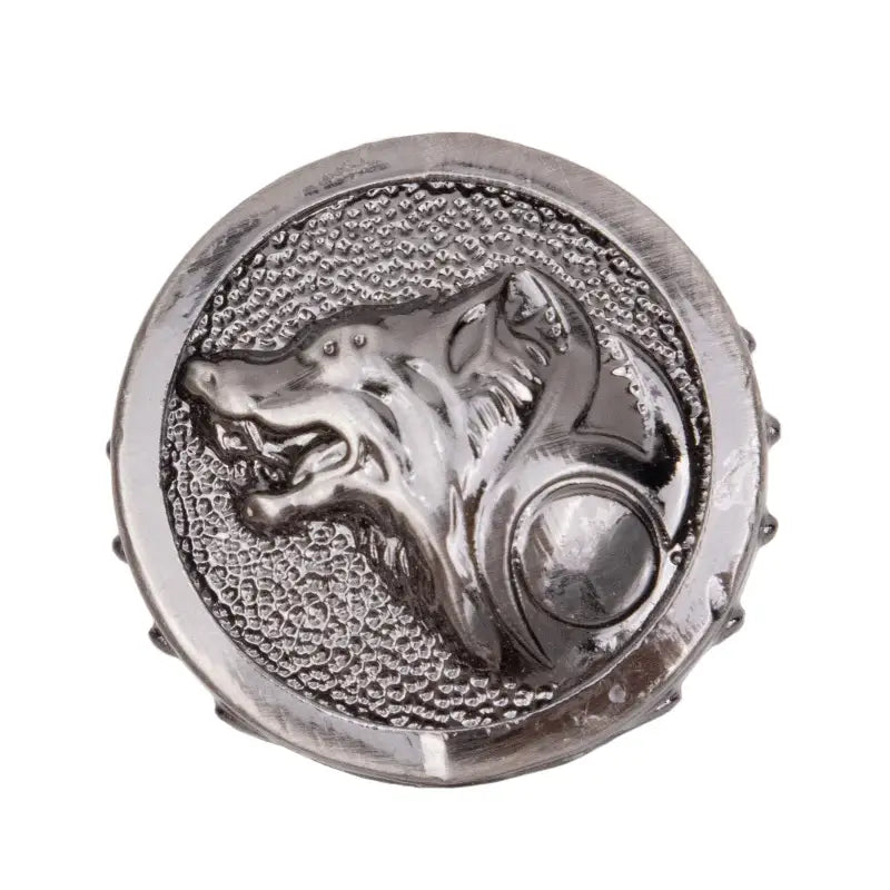 Canne épée Loup - 93cm - canne de marche - détail des finitions