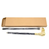 Canne épée Luxe Chameau - 93cm - canne de marche - en situation